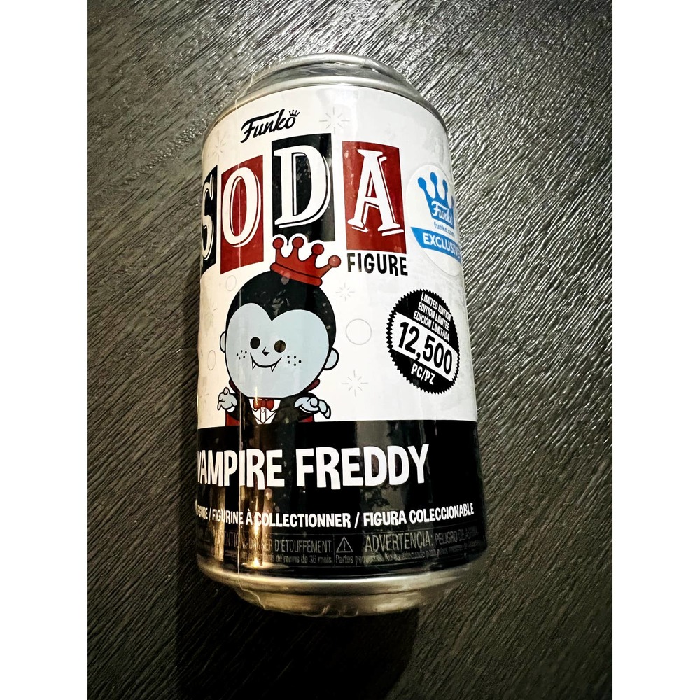 Funko Soda : SEALED LE 12K Vampire Freddy Funko Flagship Funko Shop Exclusive